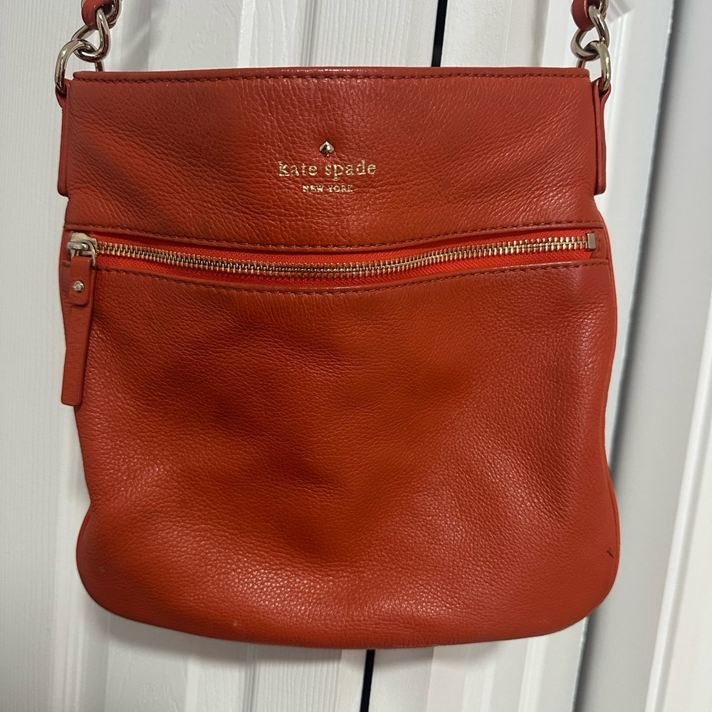 Kate Spade Vibrant Orange Crossbody Bag